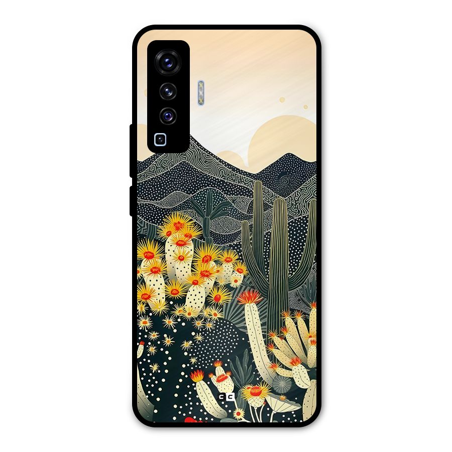 Aesthetic Desert Metal Back Case for Vivo X50