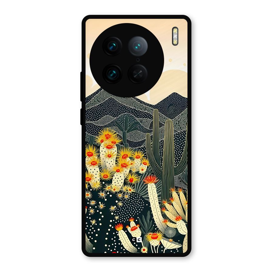 Aesthetic Desert Metal Back Case for Vivo X90 Pro