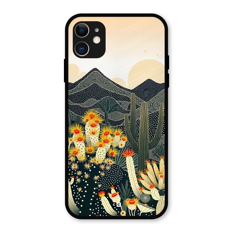 Aesthetic Desert Metal Back Case for iPhone 11