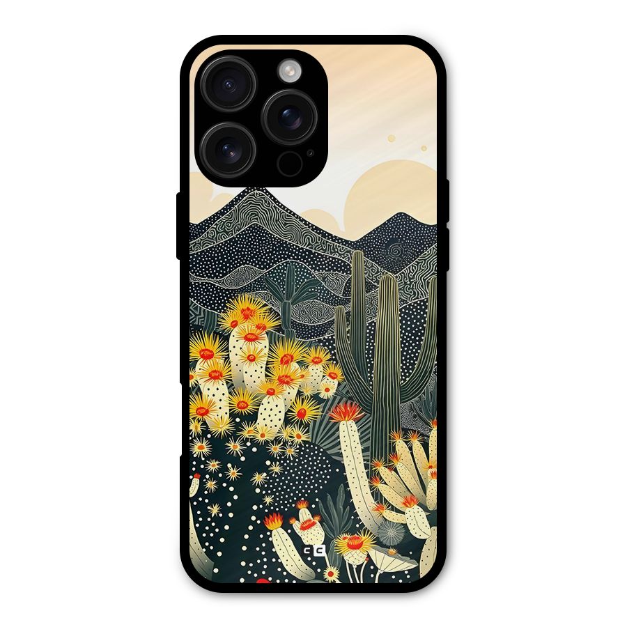 Aesthetic Desert Metal Back Case for iPhone 16 Pro Max
