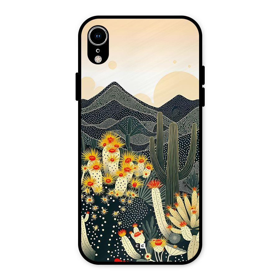 Aesthetic Desert Metal Back Case for iPhone XR