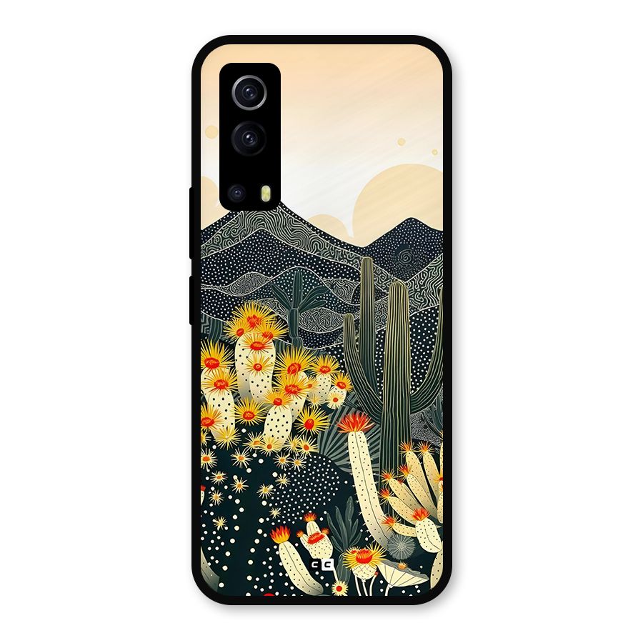 Aesthetic Desert Metal Back Case for iQOO Z3