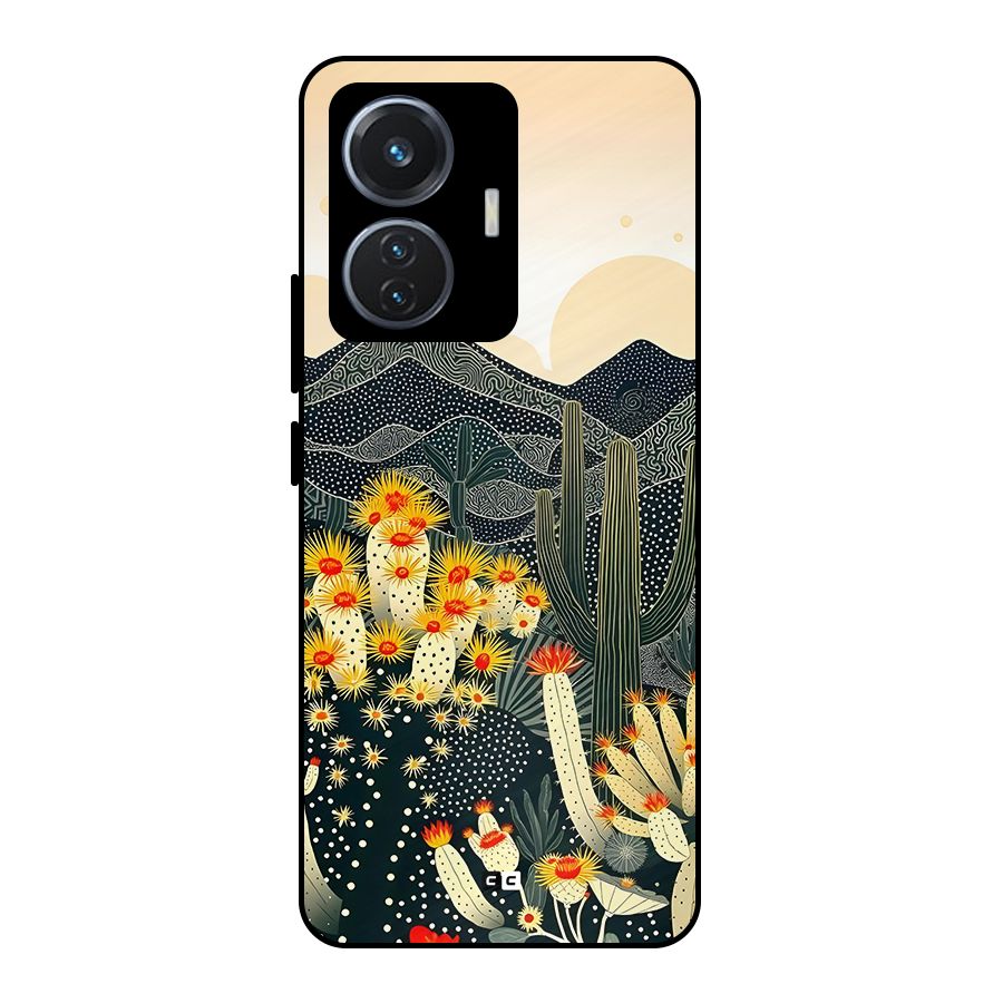 Aesthetic Desert Metal Back Case for iQOO Z6 44W