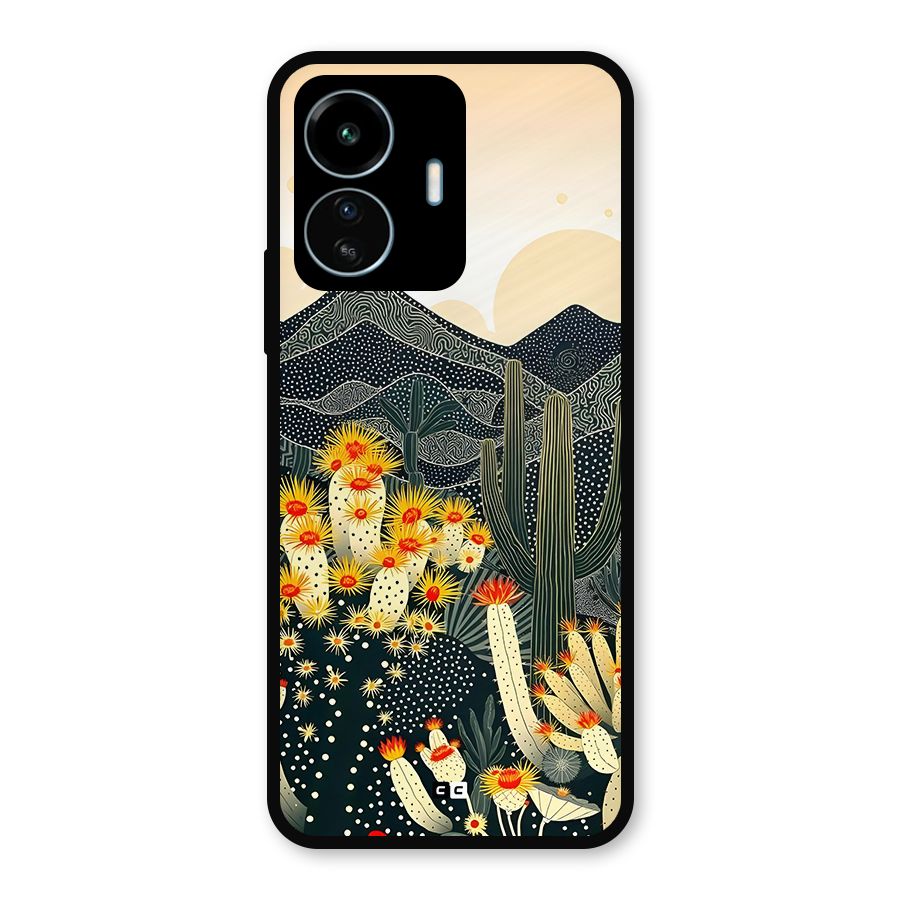 Aesthetic Desert Metal Back Case for vivo iQOO Z6 Lite 5G