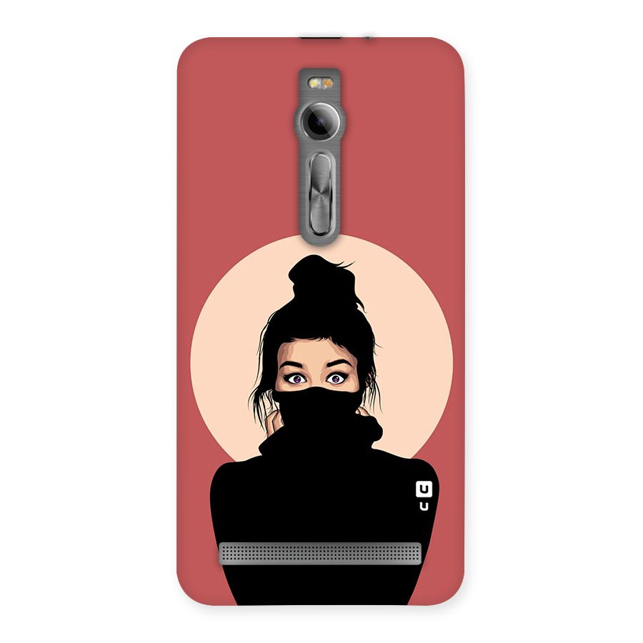 Aesthetic Digital Art Girl Back Case for Asus Zenfone 2