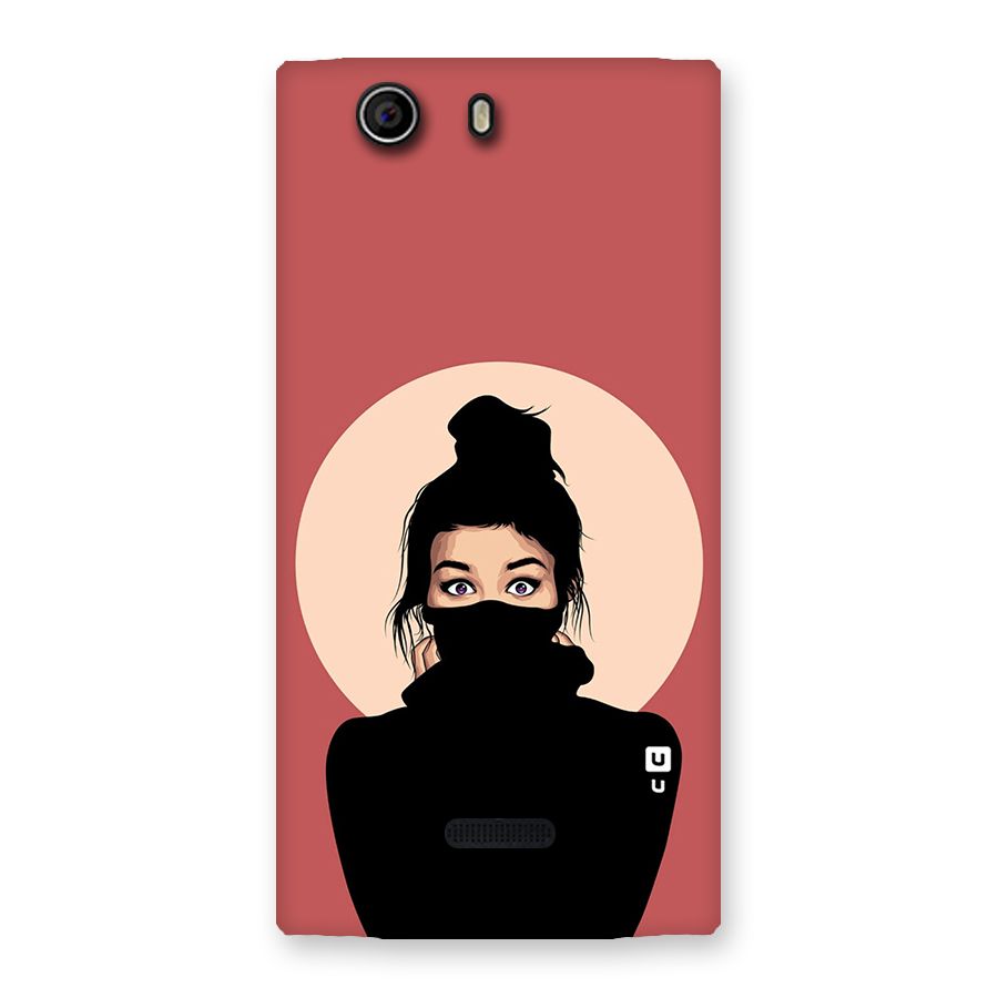 Aesthetic Digital Art Girl Back Case for Canvas Nitro 2 E311