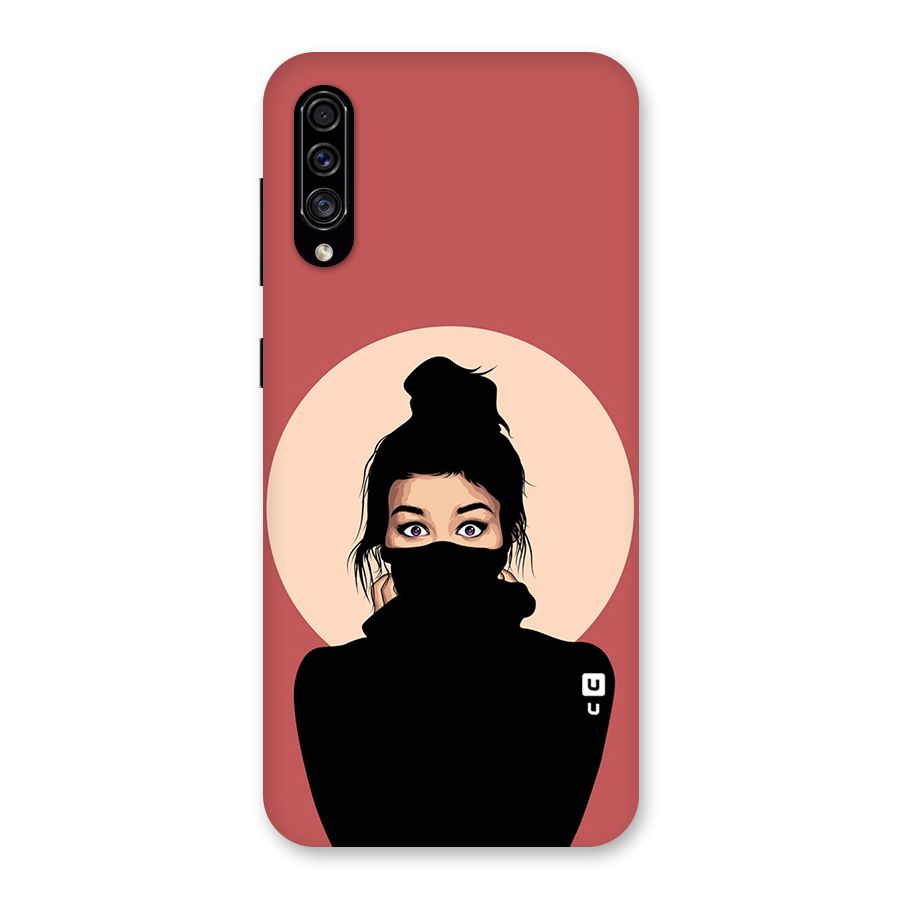 Aesthetic Digital Art Girl Back Case for Galaxy A30s