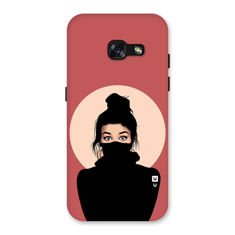 Aesthetic Digital Art Girl Back Case for Galaxy A3 (2017)