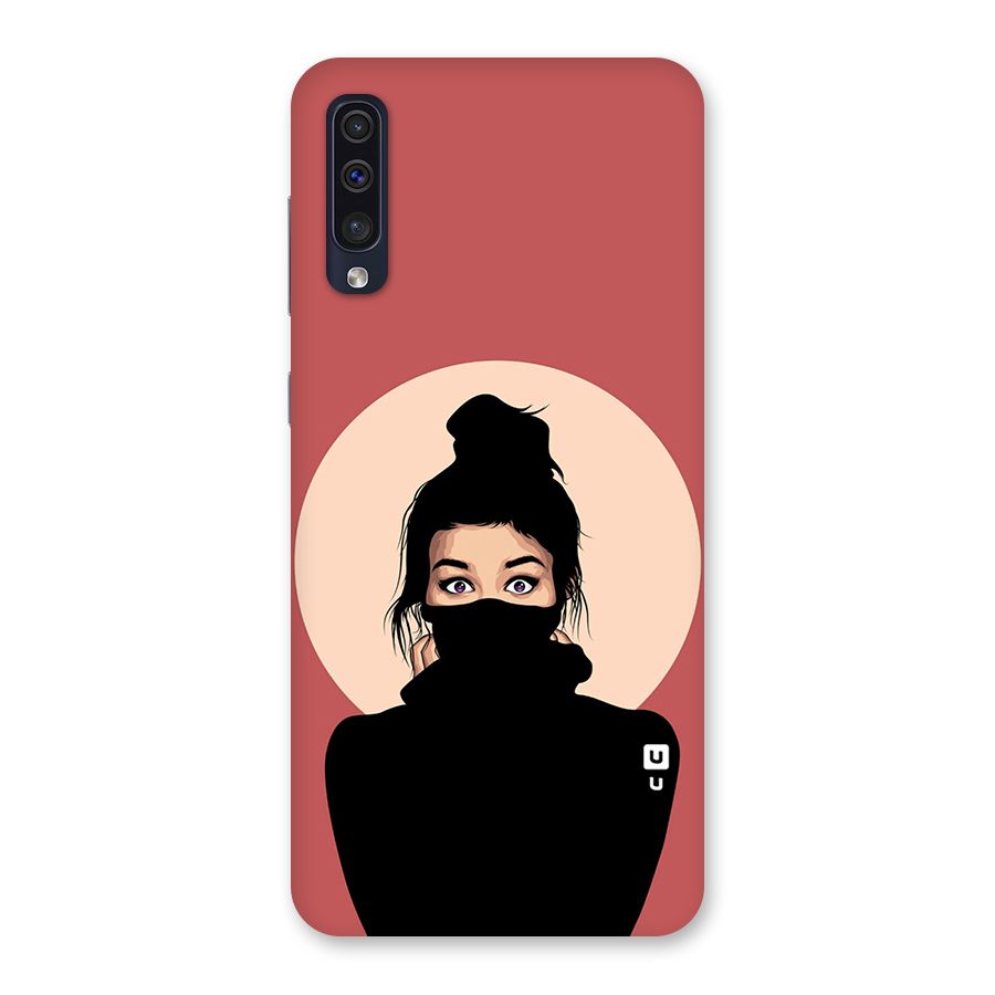 Aesthetic Digital Art Girl Back Case for Galaxy A50