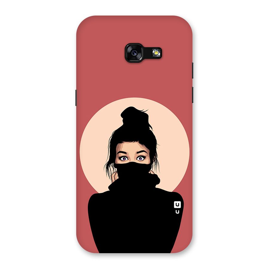 Aesthetic Digital Art Girl Back Case for Galaxy A5 2017
