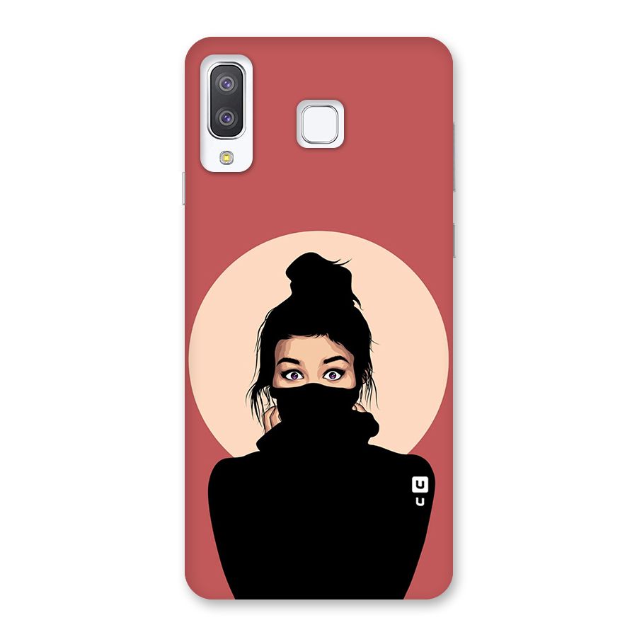 Aesthetic Digital Art Girl Back Case for Galaxy A8 Star