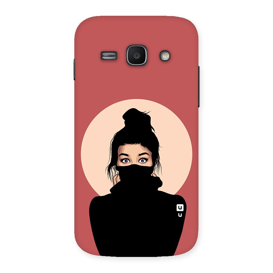 Aesthetic Digital Art Girl Back Case for Galaxy Ace 3