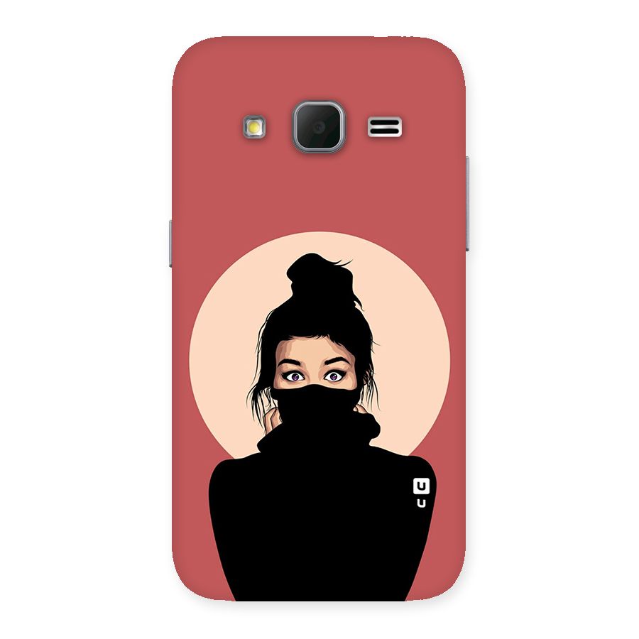 Aesthetic Digital Art Girl Back Case for Galaxy Core Prime