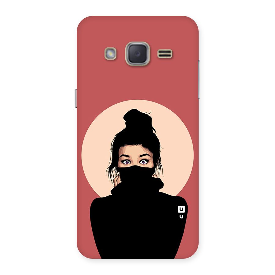 Aesthetic Digital Art Girl Back Case for Galaxy J2