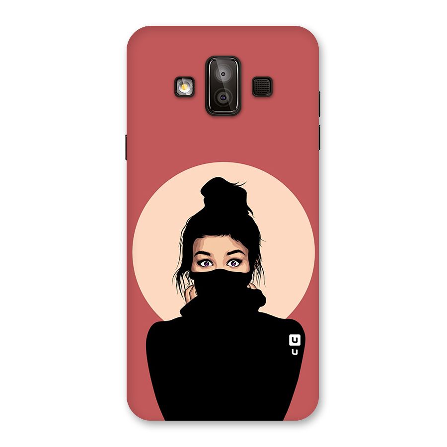 Aesthetic Digital Art Girl Back Case for Galaxy J7 Duo