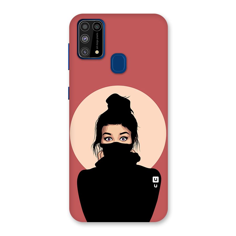 Aesthetic Digital Art Girl Back Case for Galaxy M31