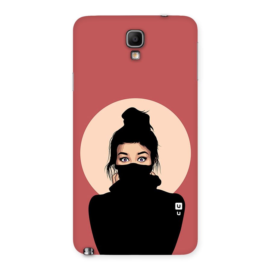 Aesthetic Digital Art Girl Back Case for Galaxy Note 3 Neo