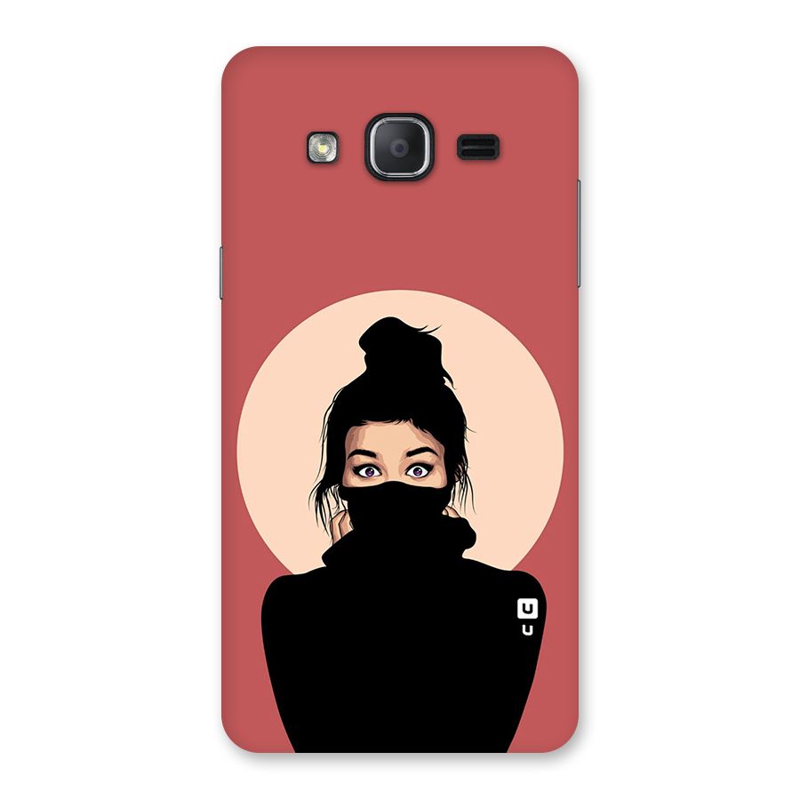 Aesthetic Digital Art Girl Back Case for Galaxy On7 2015