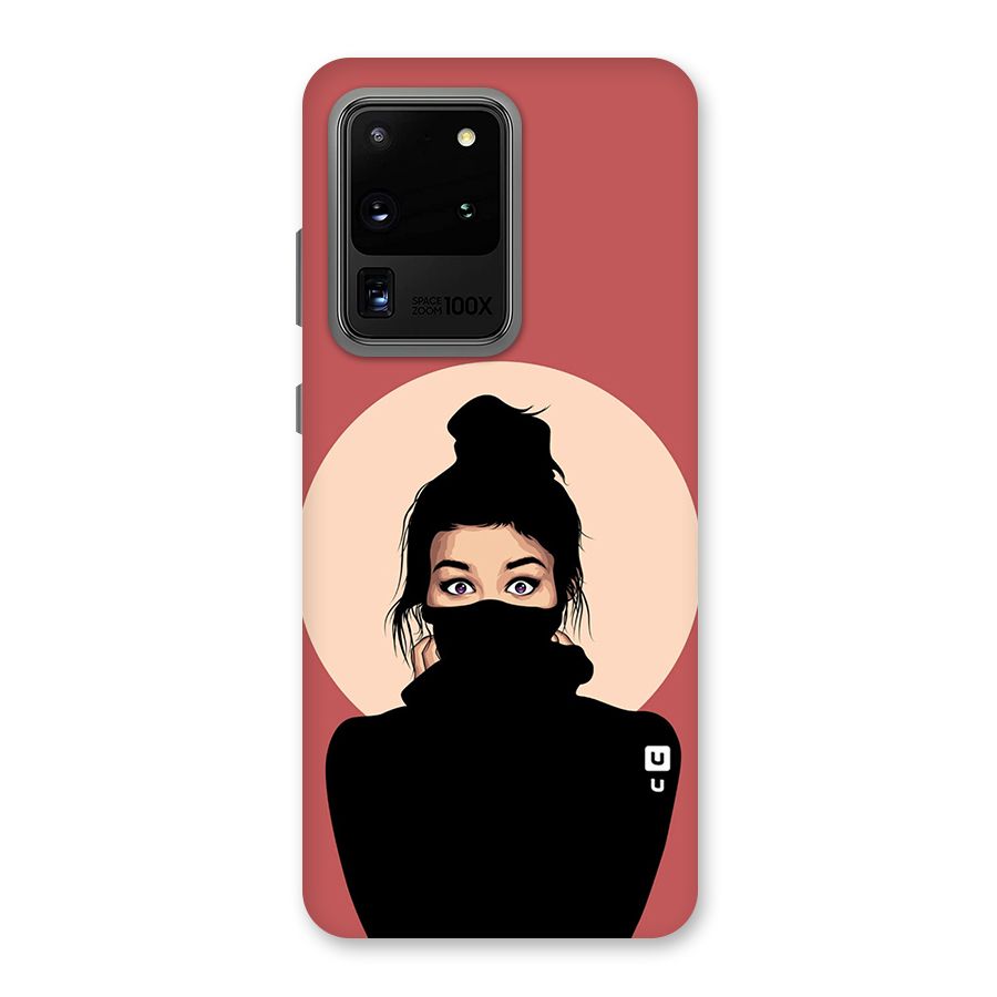 Aesthetic Digital Art Girl Back Case for Galaxy S20 Ultra