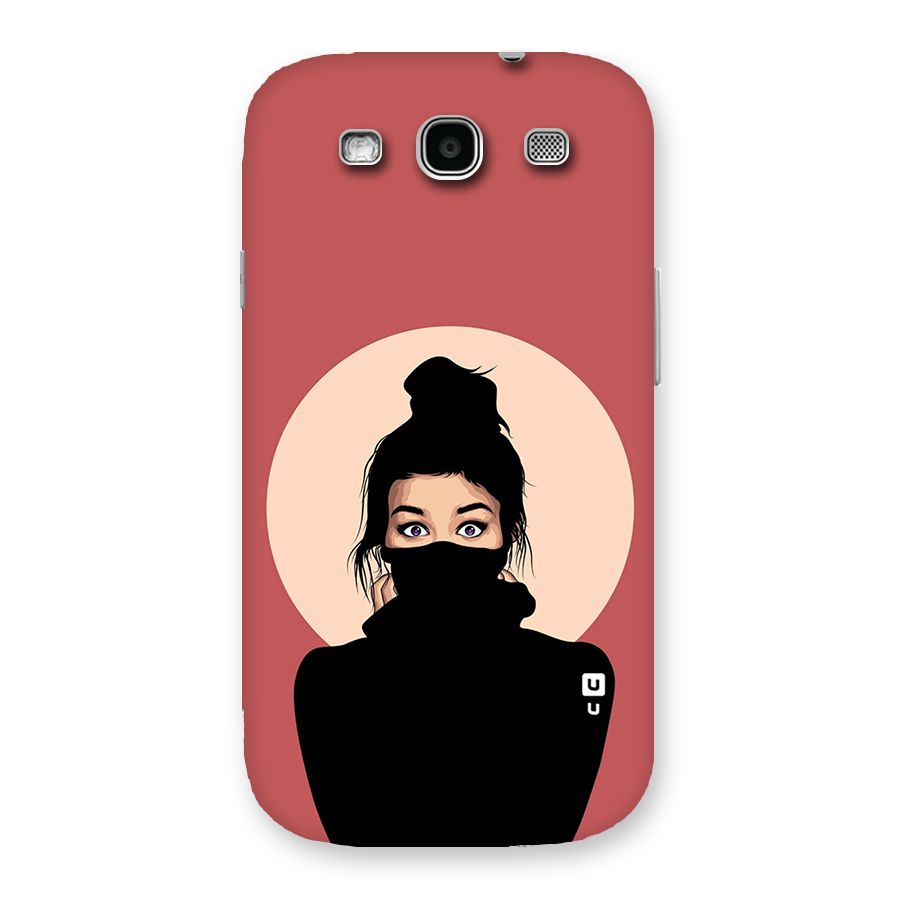 Aesthetic Digital Art Girl Back Case for Galaxy S3