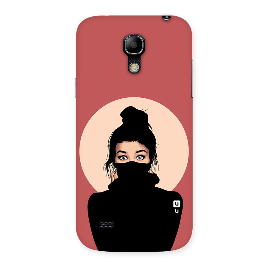 Aesthetic Digital Art Girl Back Case for Galaxy S4 Mini