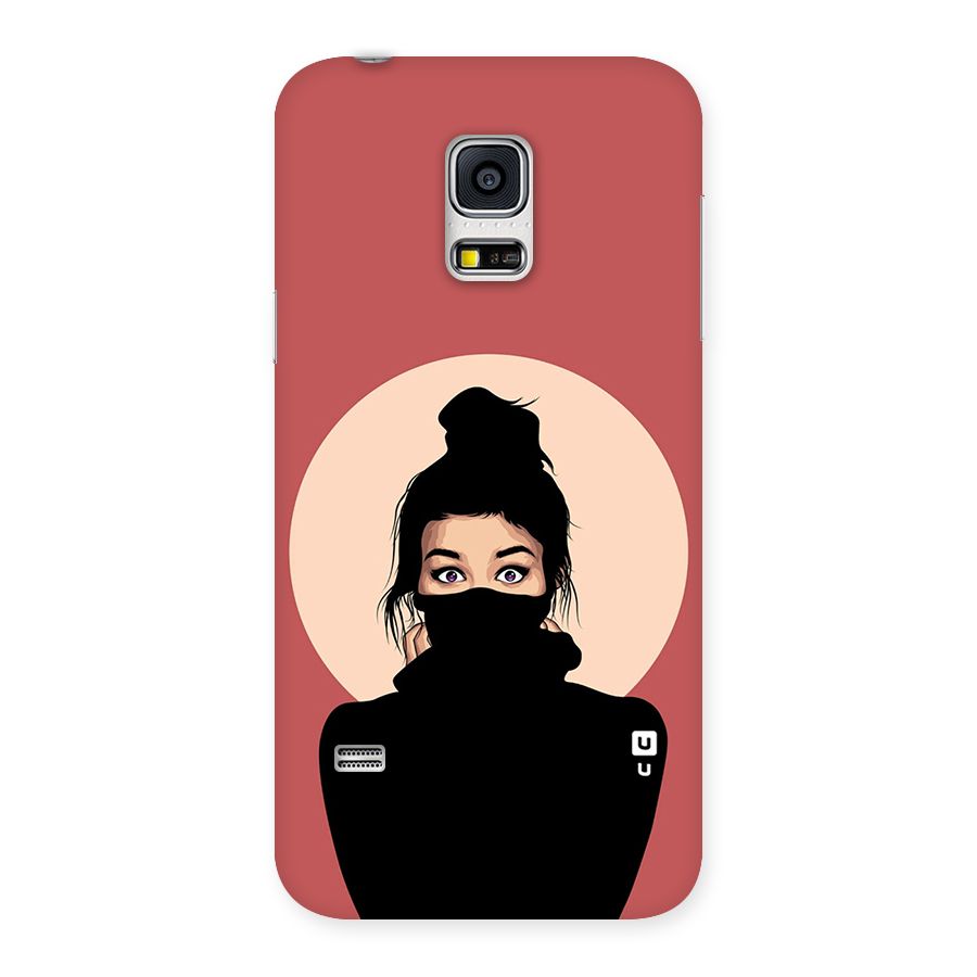 Aesthetic Digital Art Girl Back Case for Galaxy S5 Mini