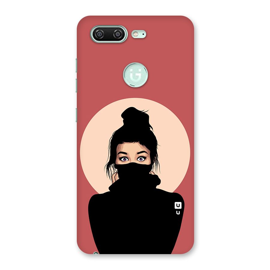 Aesthetic Digital Art Girl Back Case for Gionee S10