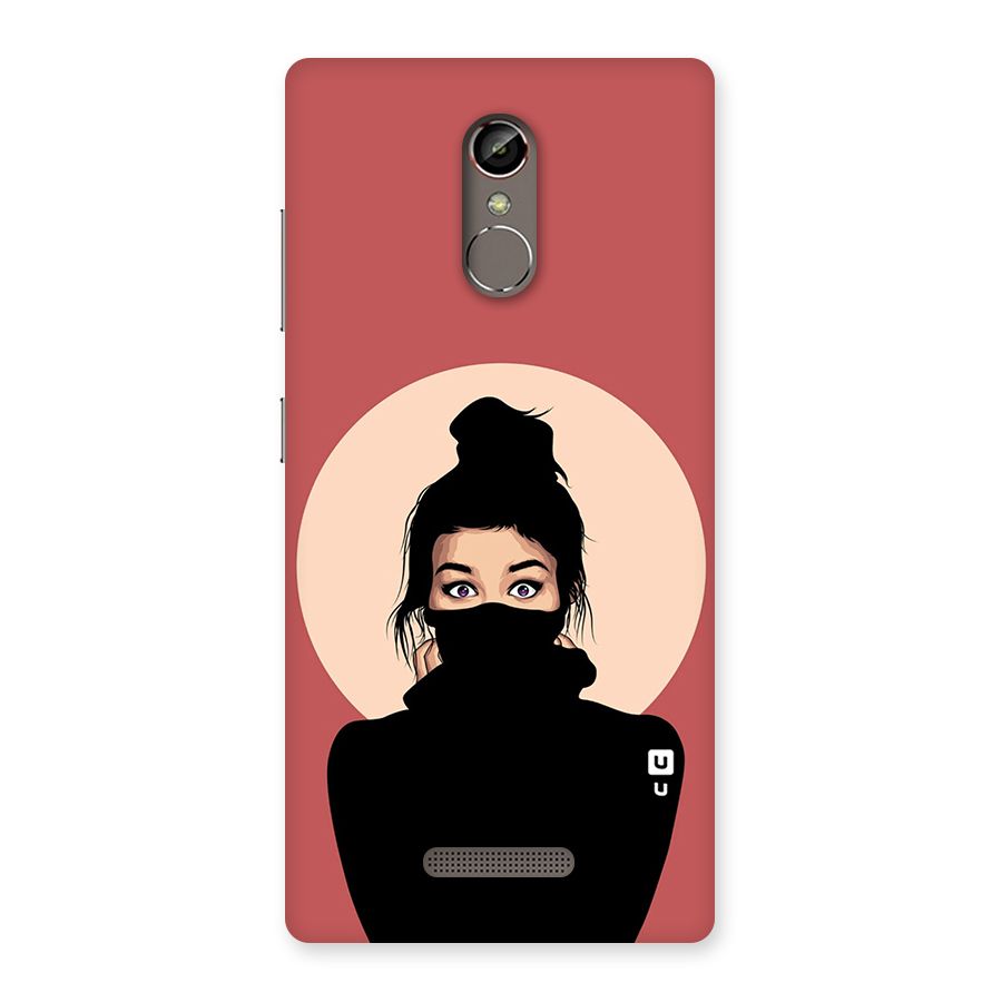 Aesthetic Digital Art Girl Back Case for Gionee S6s