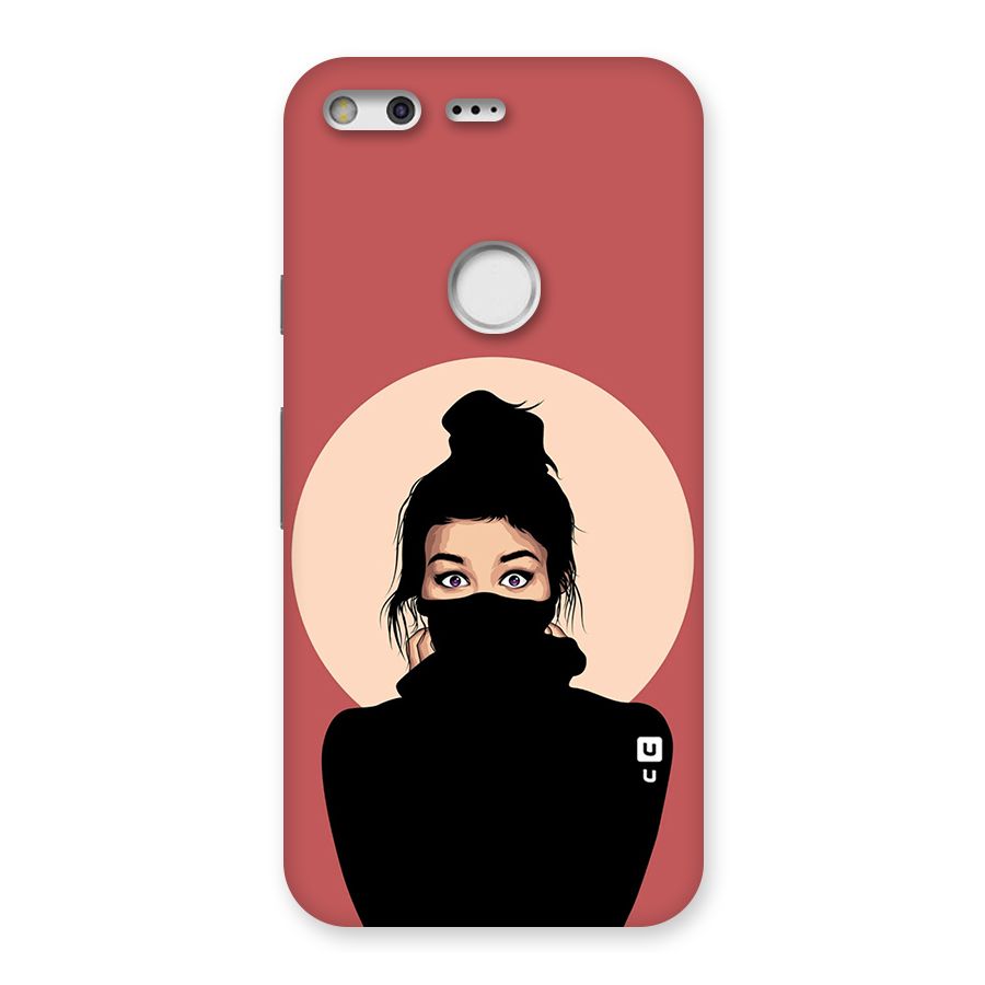 Aesthetic Digital Art Girl Back Case for Google Pixel