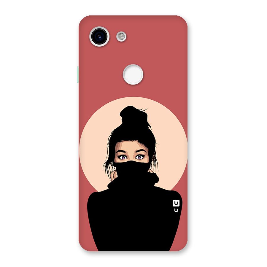 Aesthetic Digital Art Girl Back Case for Google Pixel 3