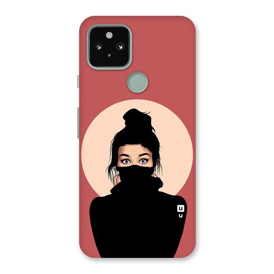 Aesthetic Digital Art Girl Back Case for Google Pixel 5