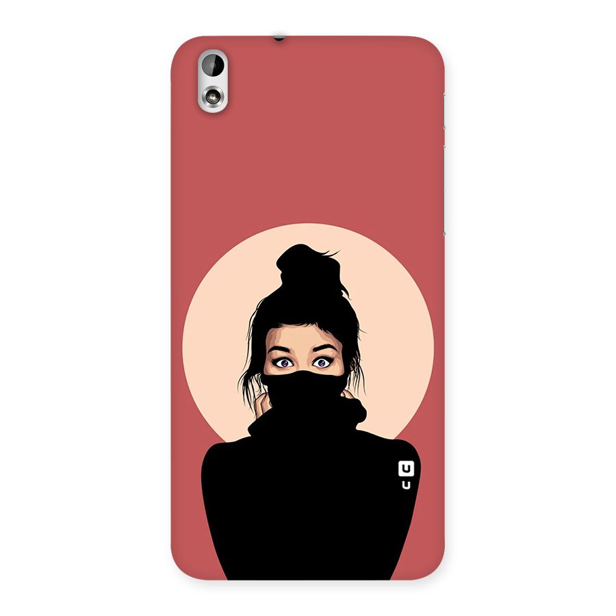 Aesthetic Digital Art Girl Back Case for HTC Desire 816g
