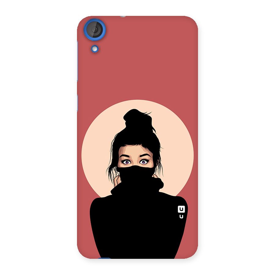 Aesthetic Digital Art Girl Back Case for HTC Desire 820