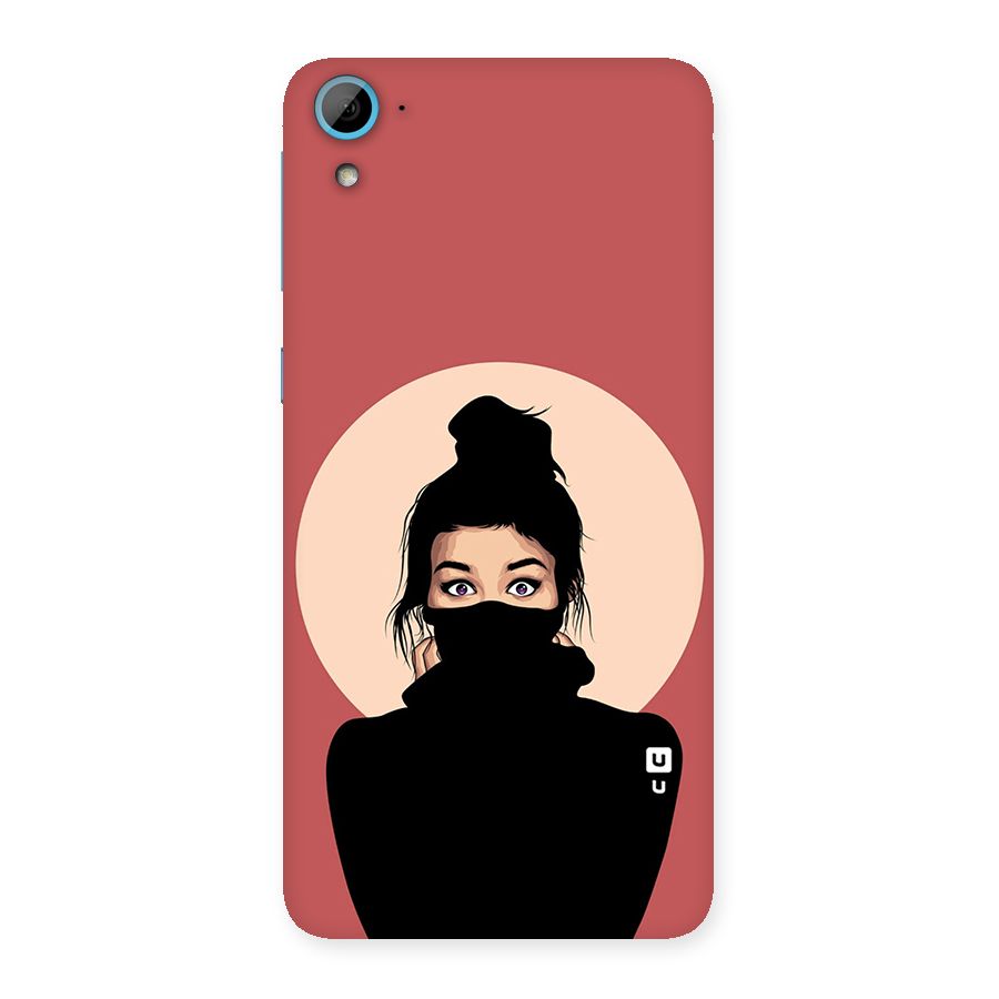 Aesthetic Digital Art Girl Back Case for HTC Desire 826