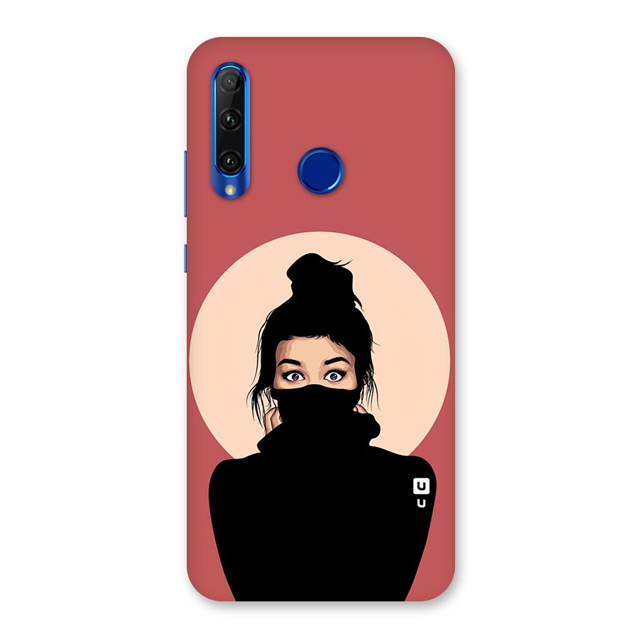 Aesthetic Digital Art Girl Back Case for Honor 20i