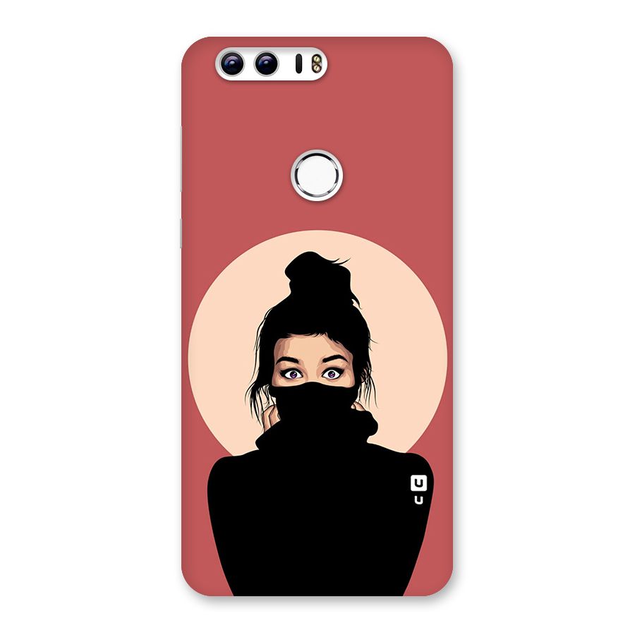 Aesthetic Digital Art Girl Back Case for Honor 8