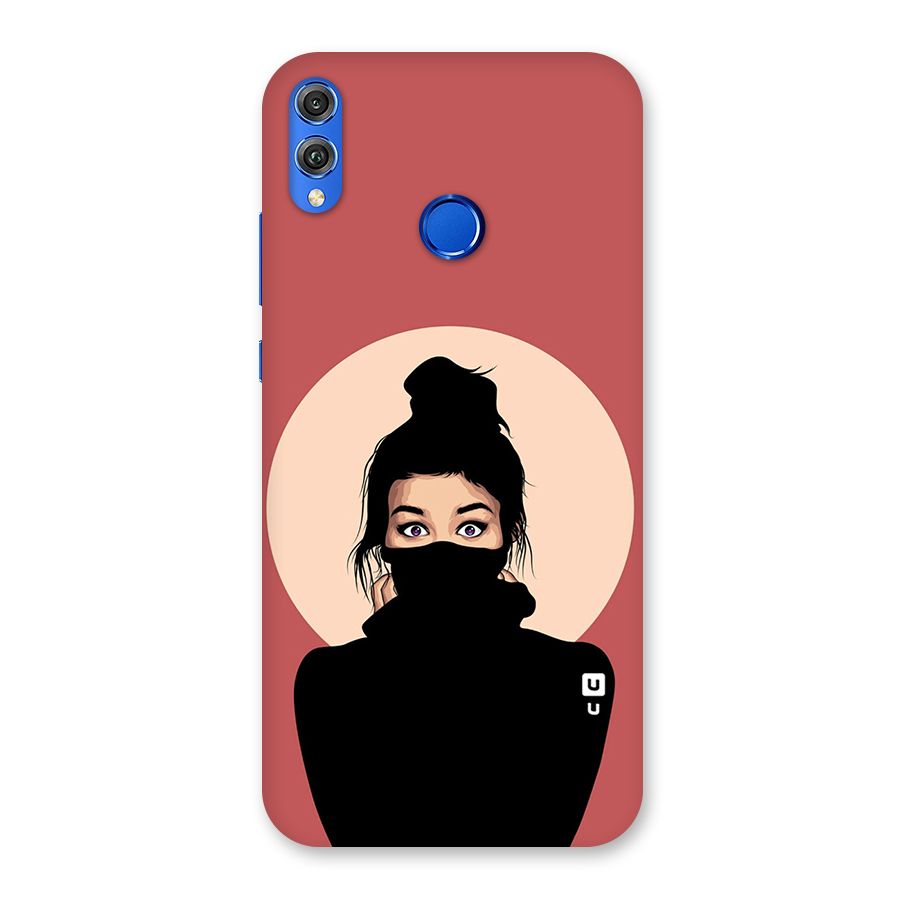 Aesthetic Digital Art Girl Back Case for Honor 8X