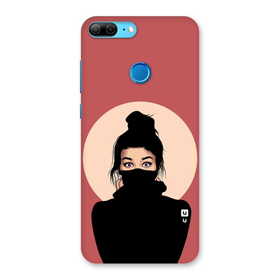 Aesthetic Digital Art Girl Back Case for Honor 9 Lite