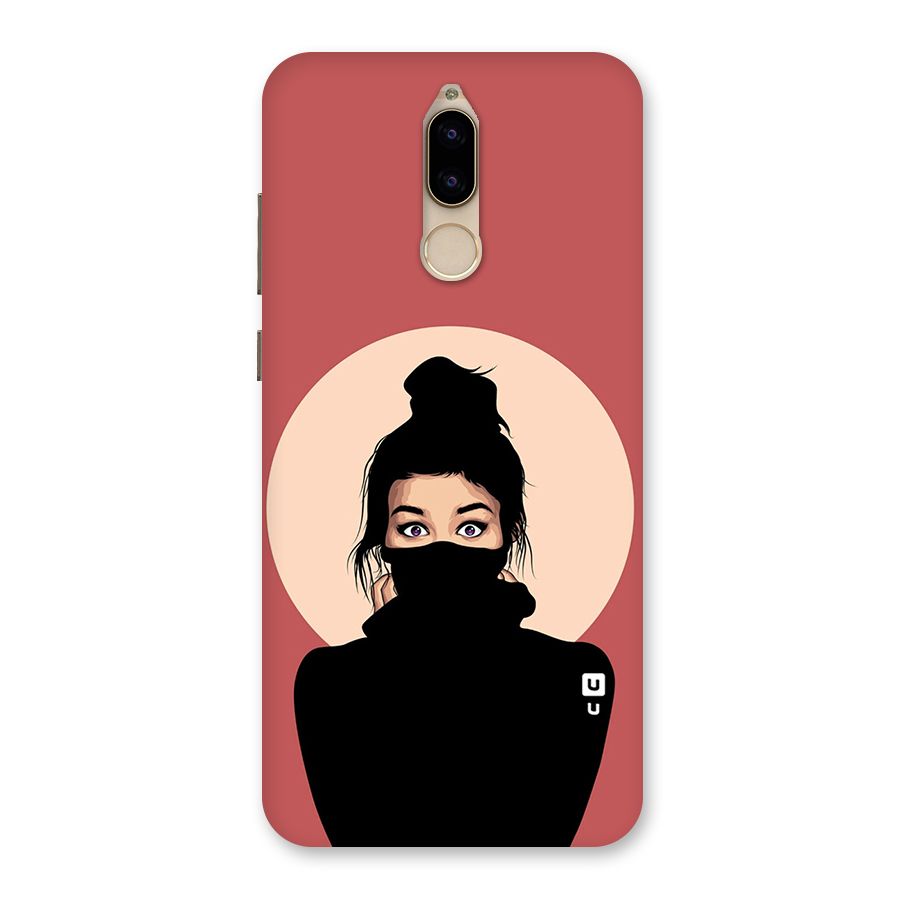 Aesthetic Digital Art Girl Back Case for Honor 9i