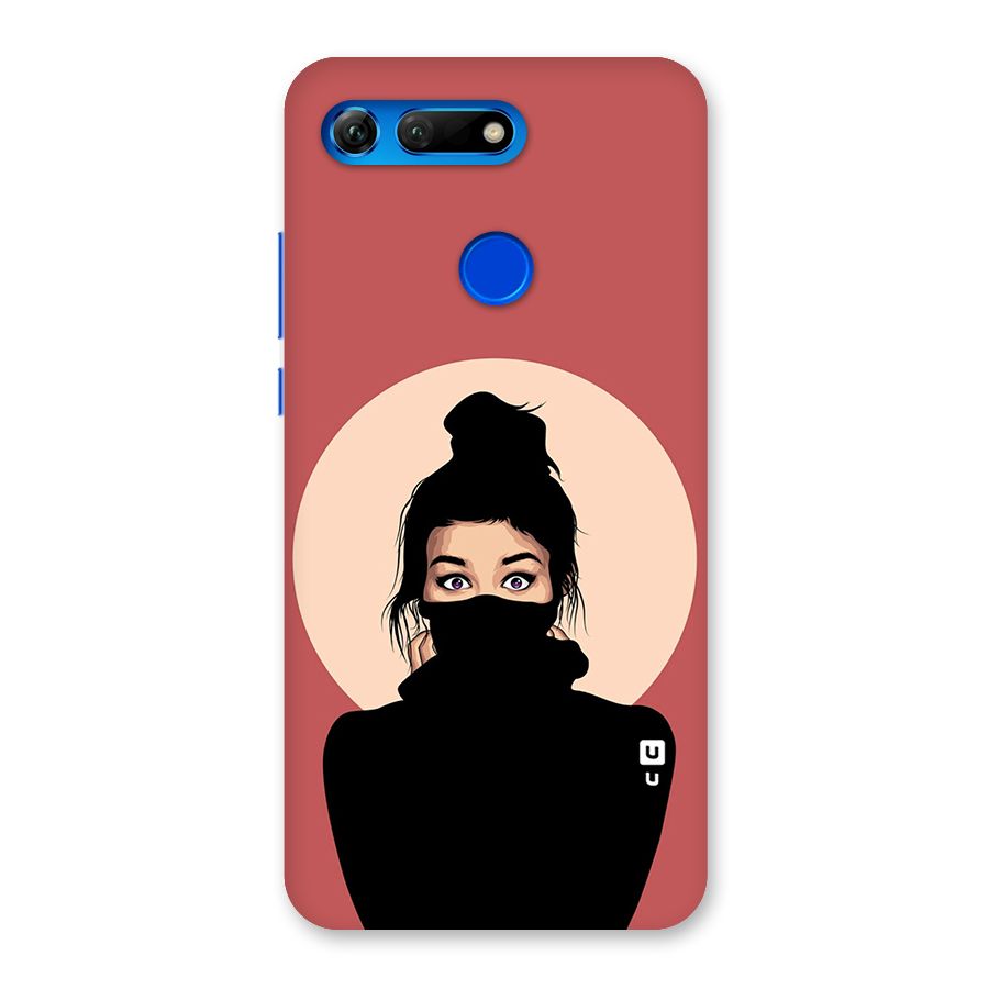 Aesthetic Digital Art Girl Back Case for Honor View 20
