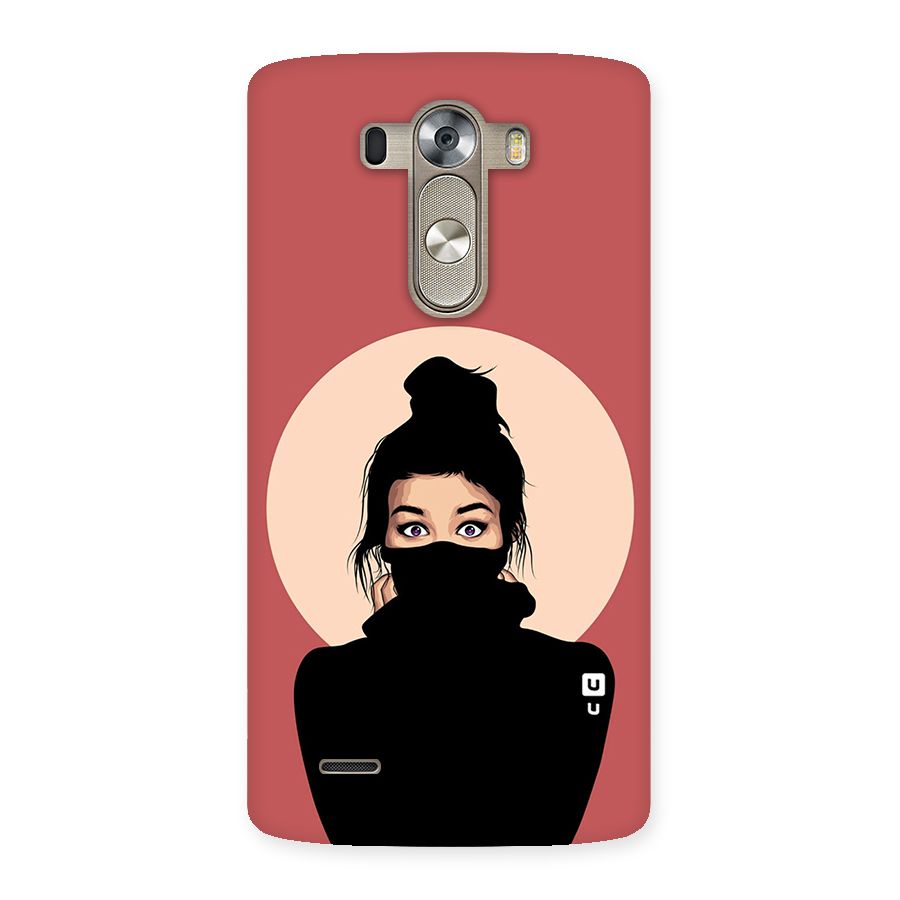 Aesthetic Digital Art Girl Back Case for LG G3