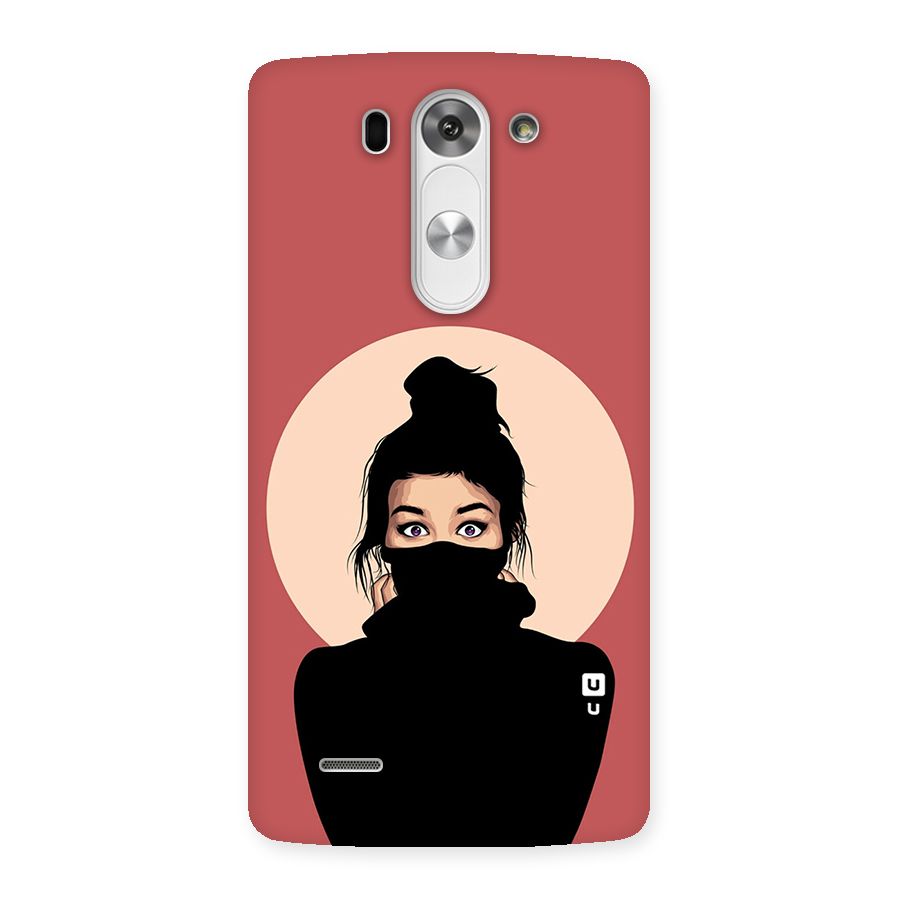 Aesthetic Digital Art Girl Back Case for LG G3 Beat