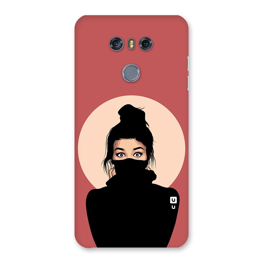 Aesthetic Digital Art Girl Back Case for LG G6
