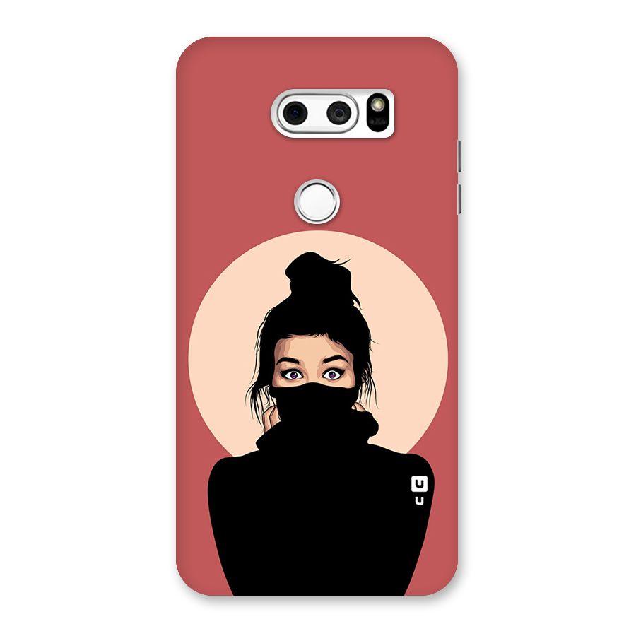 Aesthetic Digital Art Girl Back Case for LG V30