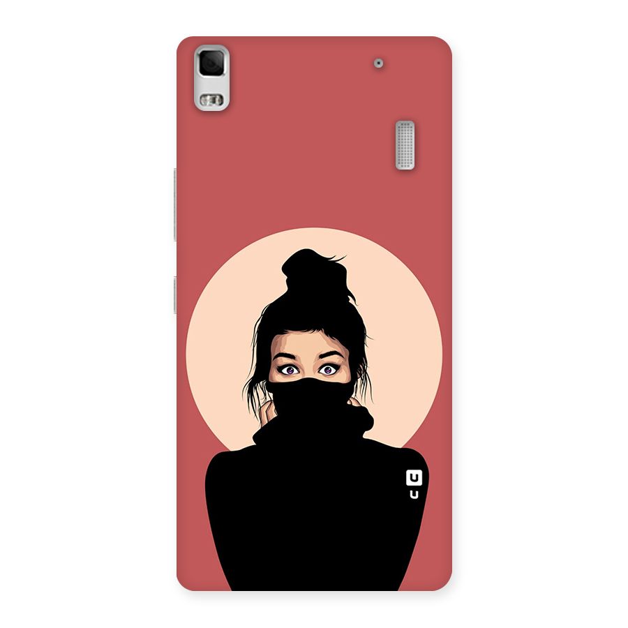 Aesthetic Digital Art Girl Back Case for Lenovo K3 Note