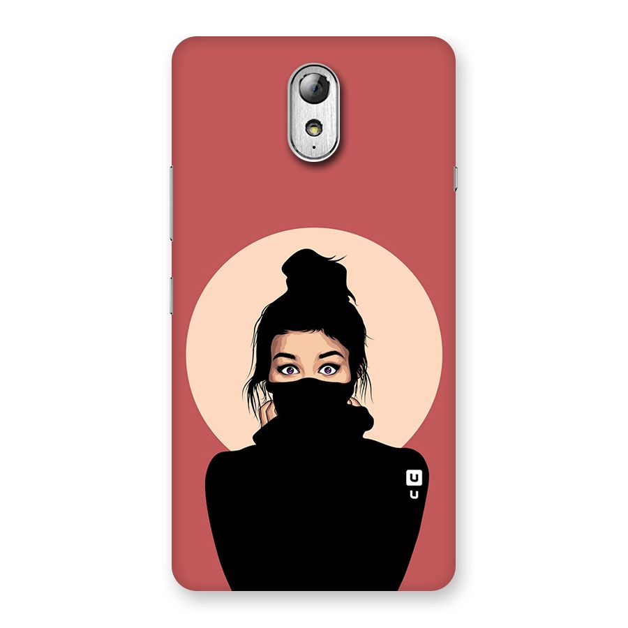 Aesthetic Digital Art Girl Back Case for Lenovo Vibe P1M
