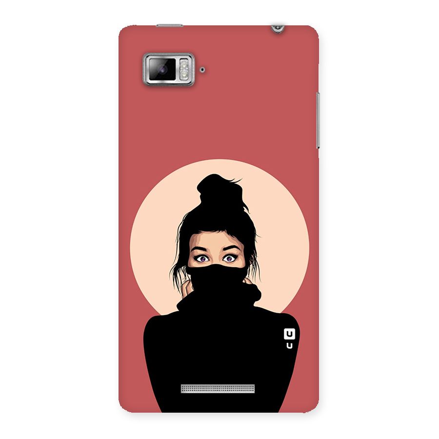 Aesthetic Digital Art Girl Back Case for Lenovo Vibe Z K910