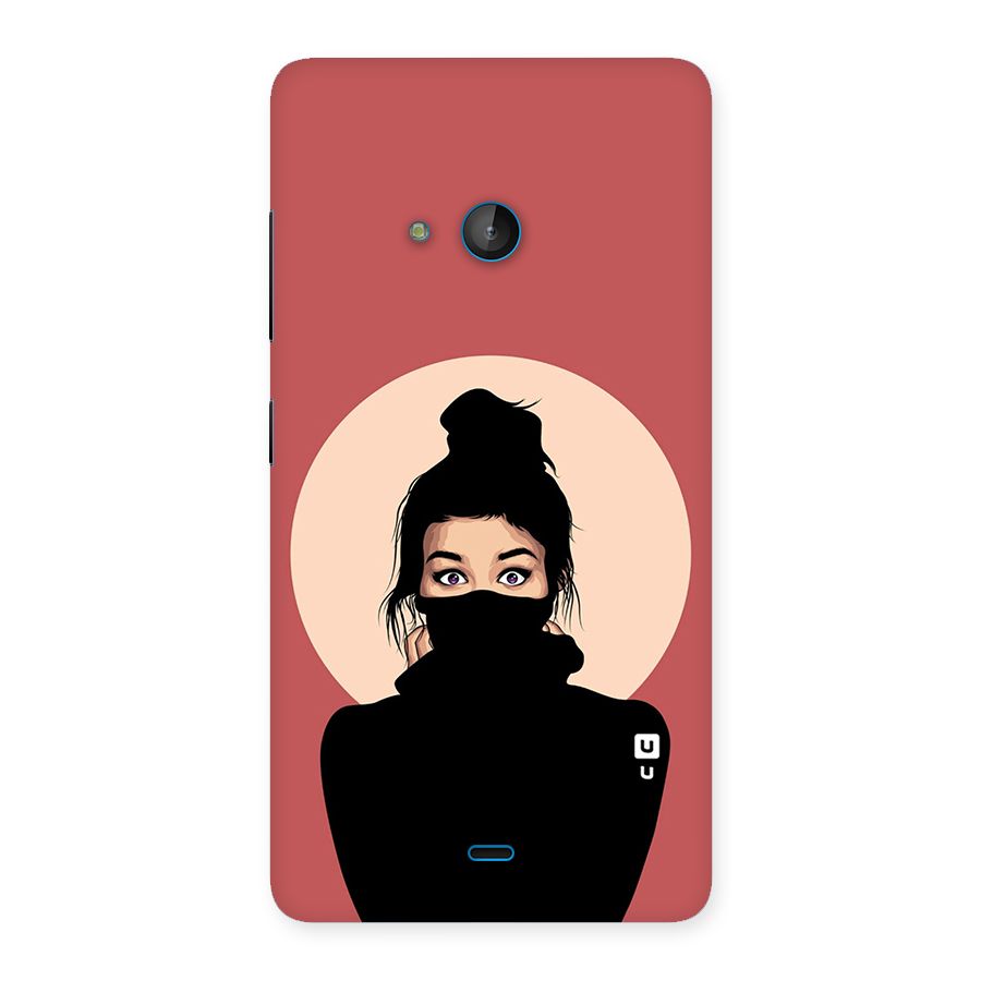Aesthetic Digital Art Girl Back Case for Lumia 540