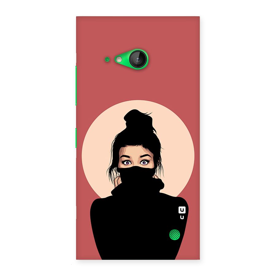Aesthetic Digital Art Girl Back Case for Lumia 730