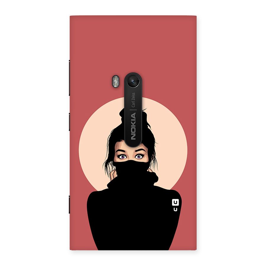 Aesthetic Digital Art Girl Back Case for Lumia 920